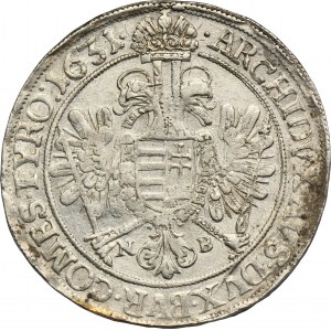 Österreich, Ferdinand II, Nagybanya-Taler 1631 NB - RARE