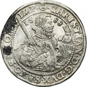Německo, Sasko, Krystian II, Dresden Thaler 1588 HB