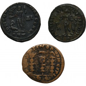 Set, Roman Imperial, Follis (3 pcs.)