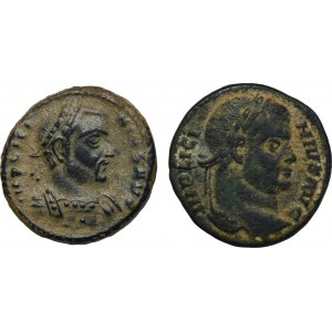 Set, Roman Imperial, Follis (2 pcs.)