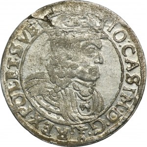 John II Casimir, 6 Groschen Lviv 1662 AT - RARE, ex. Marzęta