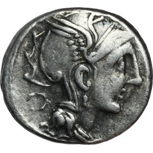 Římská republika, C. Claudius Pulcher, T. Manlius Mancinus, Q. Urbinus, denár