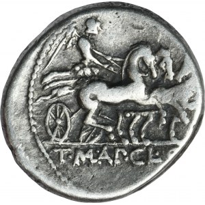 Römische Republik, C. Claudius Pulcher, T. Manlius Mancinus, Q. Urbinus, Denar
