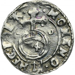 Sigismund III. Vasa, Halbspur Kraków 1616 - RZADSZY, Wappen Sas, ex. Marzęta