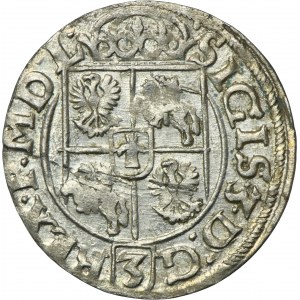 Sigismund III Vasa, 3 Polker Bromberg 1618 - RARE, ex. Marzęta