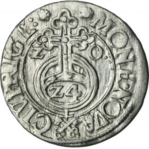 Zikmund III Vasa, Půlkolejná Riga 1620 - RZADSZY, ex. Marzęta