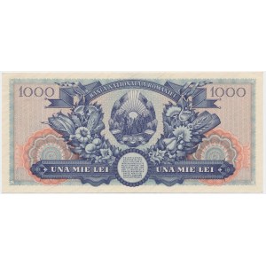 Rumunsko, 1 000 lei 1948