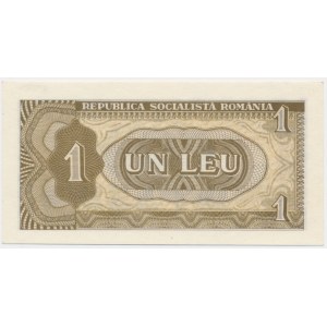 Romania, 1 Lei 1966
