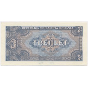 Rumänien, 3 Lei 1966