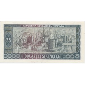 Rumänien, 25 Lei 1966
