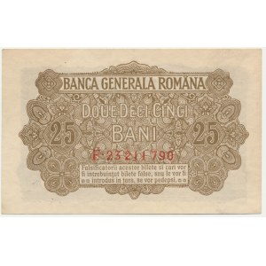 Rumunsko, 25 bani (1917)