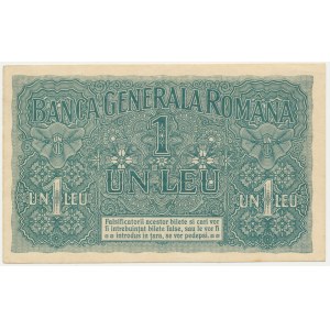 Rumunsko, 1 lei (1917)