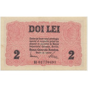 Romania, 2 Lei (1917)