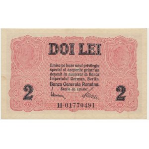 Rumänien, 2 Lei (1917)