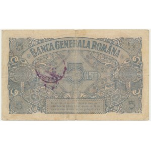 Rumunsko, 5 lei (1917)