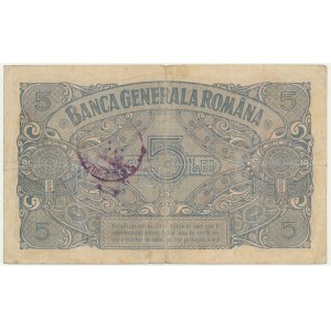 Romania, 5 Lei (1917)