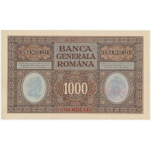 Rumunsko, 1 000 lei (1917)