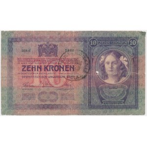 Rumänien, 10 Kronen 1904