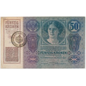 Rumunsko, 50 korun 1914