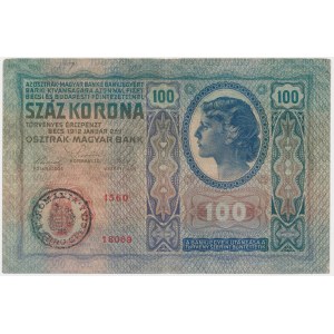 Rumunia, 100 koron 1912