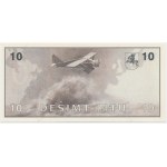 Lithuania, 10 Litu 1991 - AA 0000017 - LOW SERIAL NUMBER