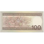 Litva, 100 litas 1991 - AA 0000017 - NÍZKE ČÍSLO