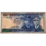 Lithuania, 10 Litu 1993 - KAA 0000017 - LOW SERIAL NUMBER