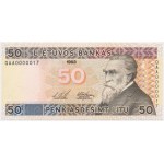 Lithuania, 50 Litu 1993 - QAA 0000017 - LOW SERIAL NUMBER