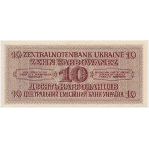 Ukraine, 10 Karbovanez 1942