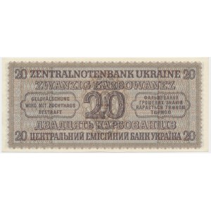 Ukraine, 20 Karbovanez 1942