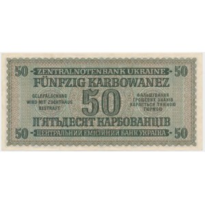 Ukraine, 50 Karbovanez 1942