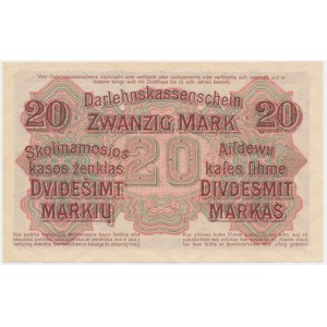 Kaunas, 20 značiek 1918 - D -