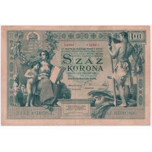 Rakousko, 100 korun 1902