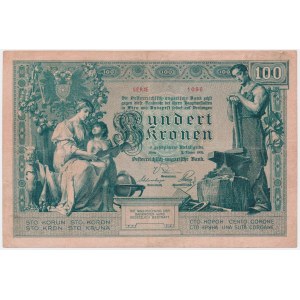 Rakúsko, 100 korún 1902