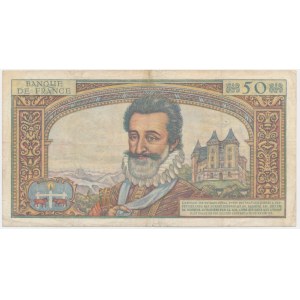 Francja, 50 nowych franków 1959