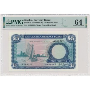 Gambie, 5 liber (1965-1970) - PMG 64