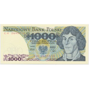 1,000 zl 1979 - CH -.