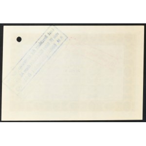 Szczecin, Aurag Ausrüstungs-AG für baumwollene Gewebe, akcja 10.000 marek, 1923