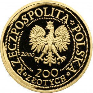 200 złotych 2000 1000-lecie Wrocławia