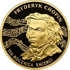 200 złotych 1999 150. Rocznica śmierci Fryderyka Chopina