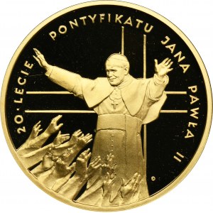200 zlotých 1998 20. výročí pontifikátu Jana Pavla II.