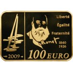 Francie, 100 Euro 2009 Claude Monet