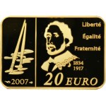 Francja, 20 Euro Paryż 2007 Edgar Degas