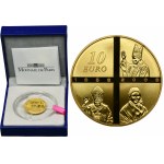 Frankreich, 10 Euro 2008 150. Jahrestag der Erscheinung der Gottesmutter an Bernadette Soubirous von Lourdes