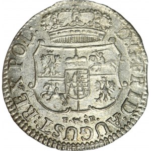 August III Sas, 1/24 Thaler (penny) Dresden 1751 FWôF