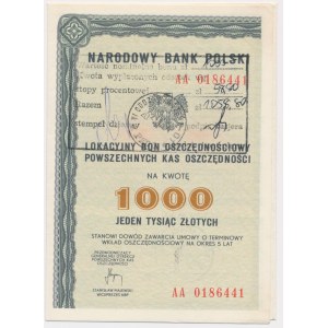 PKO 5-year Deposit Savings Bond, PLN 1,000.