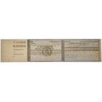 Rząd Narodowy, Obligacja tymczasowa na 1.000 złotych 1863 - PMG 64