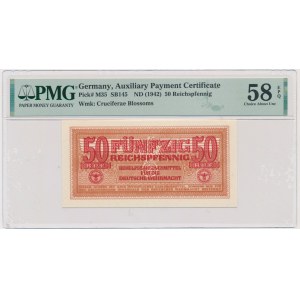 Nemecko, Vermacht, 50 fenig (1942) - PMG 58 EPQ