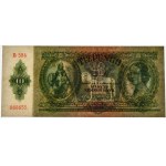 Maďarsko, 10 pengö 1936 - PMG 65 EPQ