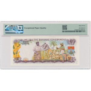 Bahamy, 50 centów 1965 - PMG 67 EPQ